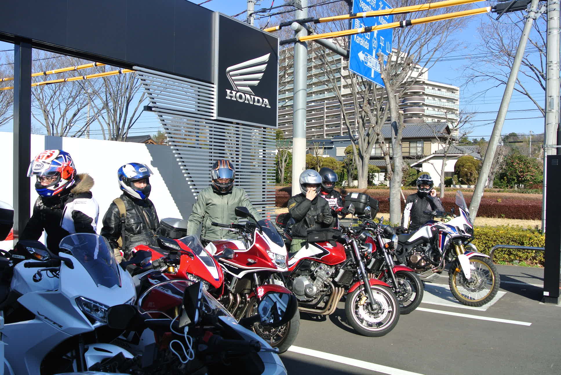 本日はドリームツーリングです ホンダドリーム八王子 Honda Dream二輪車正規取扱店 株式会社バイト ホンダドリーム八王子 Honda Dream二輪車正規取扱店 株式会社バイト